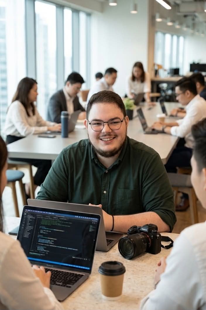 Portrait of Jonathan Frøland, CTO and Co-founder of SoD AS